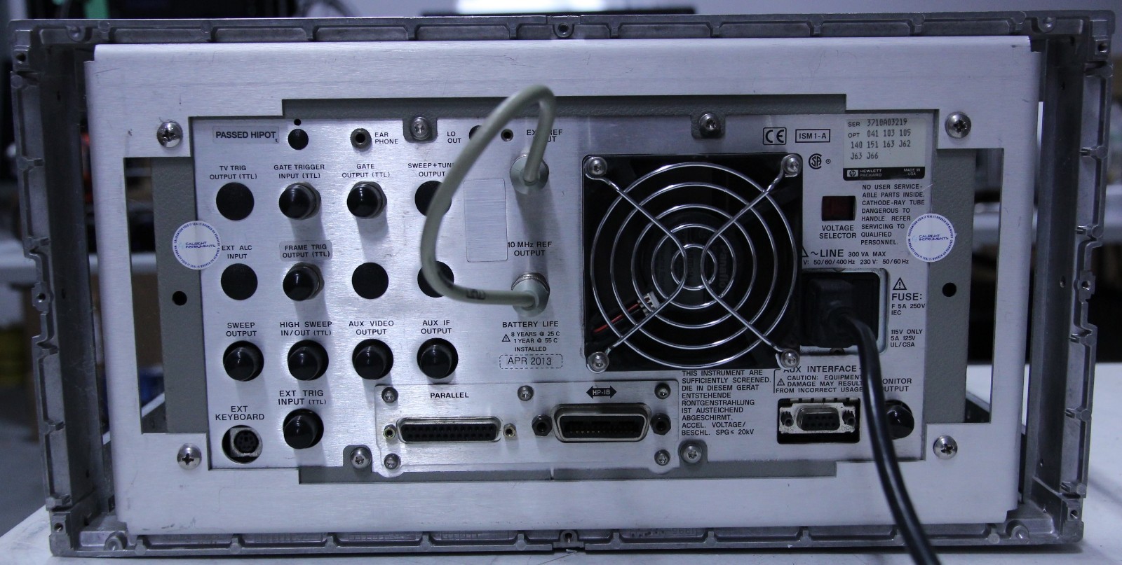 HP 8593E Spectrum Analyzer 9 KHz - 22 GHz