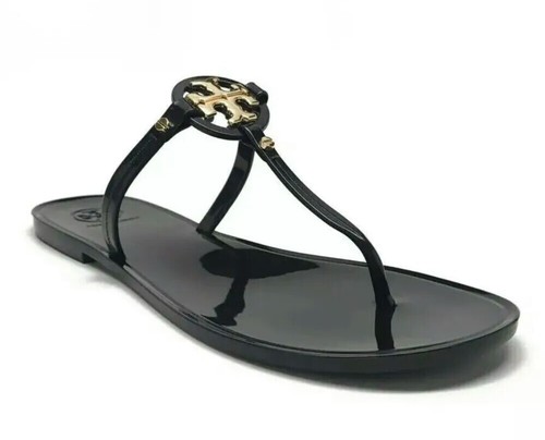 新品！TORY BURCH JELLY 23cm ブラック パンプス Tory Burch Mini Miller Jelly Sandals | Black | FARFETCH