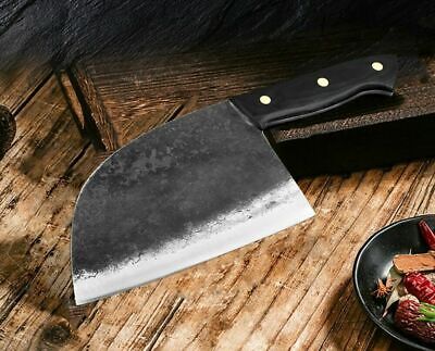 Serbian CHEF KNIFE Hunters Steel KITCHEN KNIVES Cleaver Forged By Master Artisan
