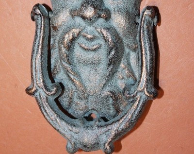 (10), Fairy King Oberon Decor, Door Knocker, Heavy Cast Iron Set of 10, H-93