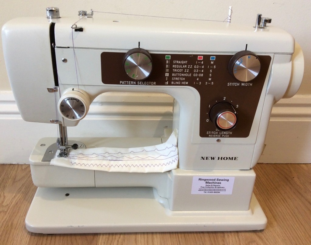 Janome New Home 641 Heavy Duty Sewing Machine PreOwned Serviced With Warranty UK Delivery