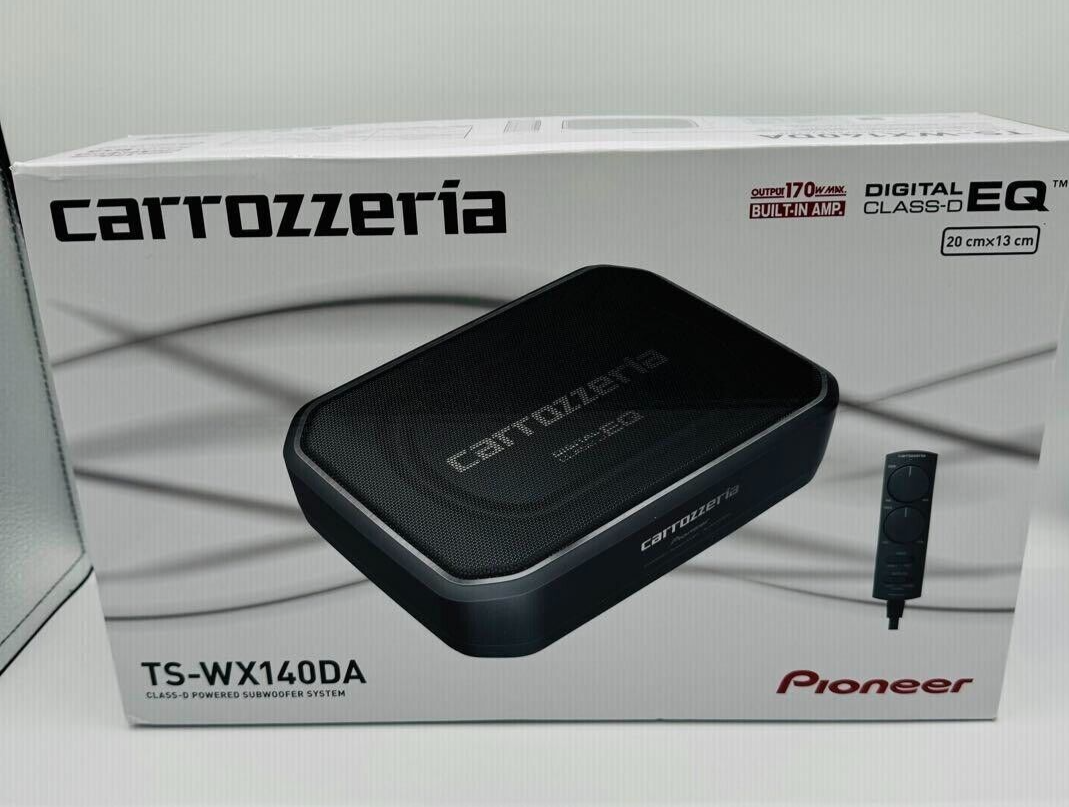 carrozzeria CLASS D 500W POWER MOS FET pioneer POWERED SUBWOOFER