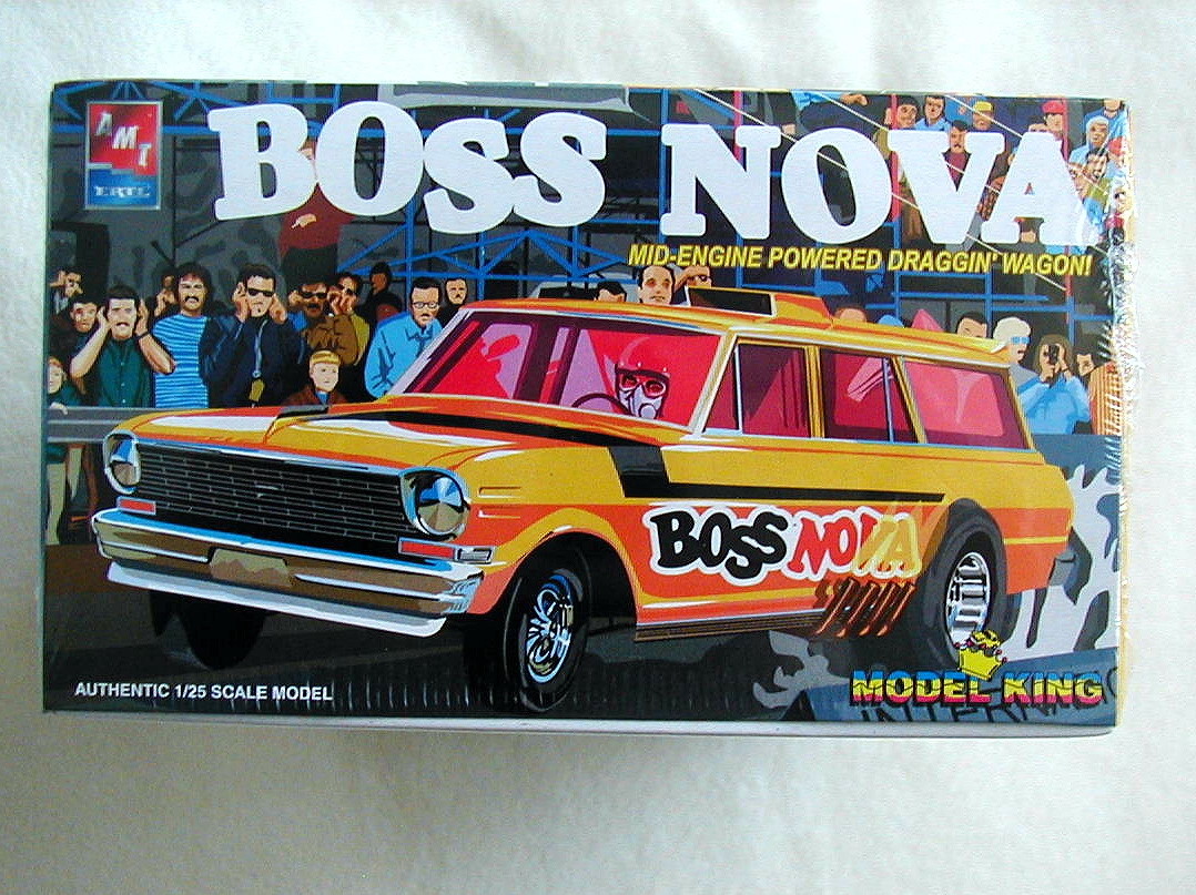 FACTORY SEALED Boss Nova Draggin' Wagon by AMT/Ertl for Model King #21441P