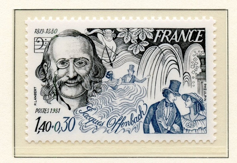 Photo Contractuelle / Timbre France Neuf  NÂ° 2151 ** Jacques Offenbach