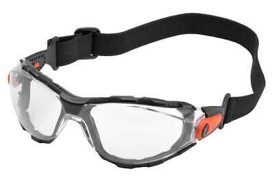 Elvex Delta Plus Go Specs Safety/Sun Glasses/Goggles Clear & Smoke Anti-Fog Lens