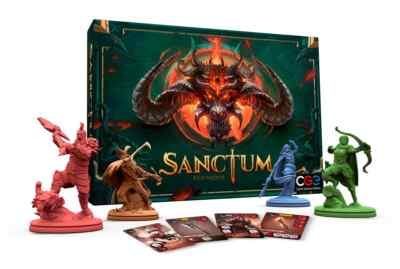 CGE SANCTUM Fantasy Strategy Board Game - BRAND NEW SEALED!! Paper or Plastic