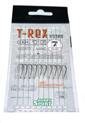 AMI LEGATI TROTA N 7 KH 10105 FILO 0,18 MT 2,30 T-REX VINCENT PESCA LAGO FIUME