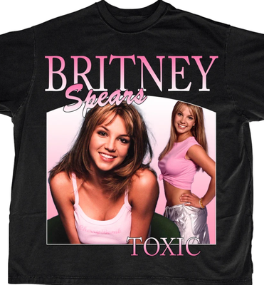 Britney Spears T Shirt Vintage Bootleg Inspired Tee Graphic Unisex Tee