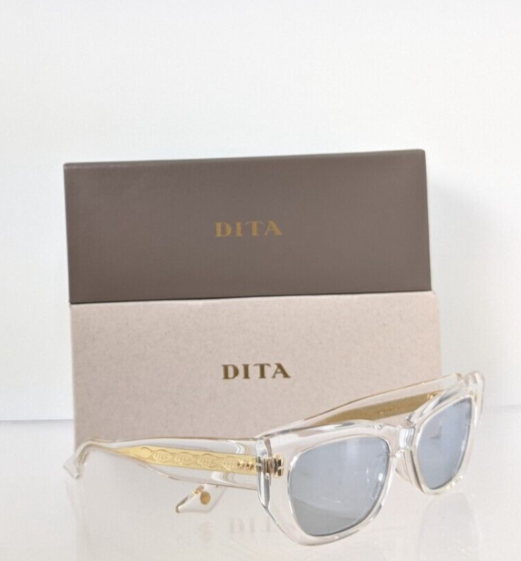 Pre-owned Dita Authentic  Sunglasses Redeemer Dts 530 03af 54mm Made In Japan In Clear