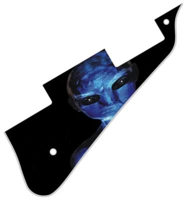 Pickguard Pick Guard Graphical Scratchplate Gibson Les Paul Guitar Blue Entity