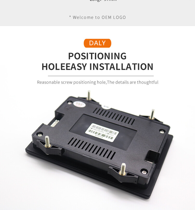 Daly BMS Board Accessories Touch Control Screen UART/RS485 LCD  Display Monitor