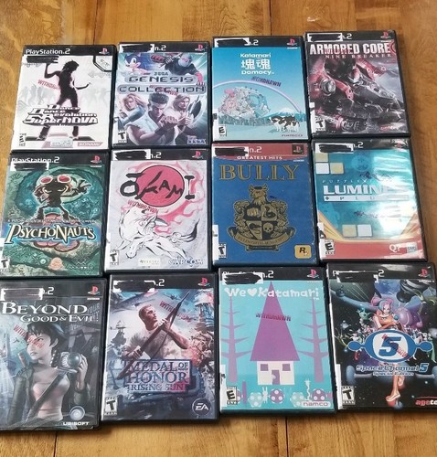 PS2 bundle (Includes Big Name Games - Kindom Hearts, Final Fantasy, Battlefront)