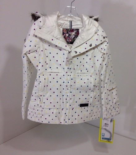 BURTON DRYRIDE カモフラージュ XS Burton DryRide Jacket Womens Small Ski Snowboard Hood Winter