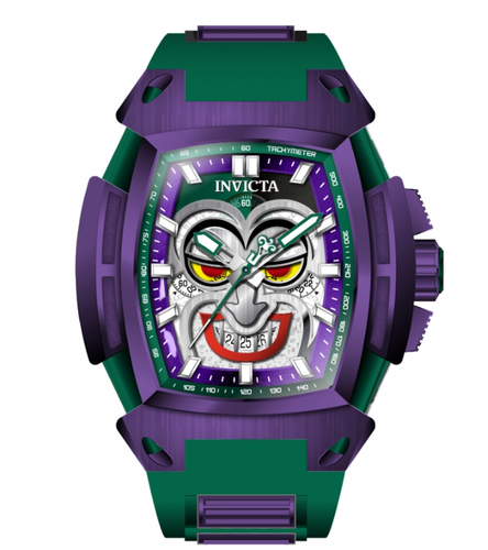 INVICTA INVICTA DC COMICS JOKER MEN'S 53MM LIMITED EDITION CHRONOGRAPH WATCH 43733