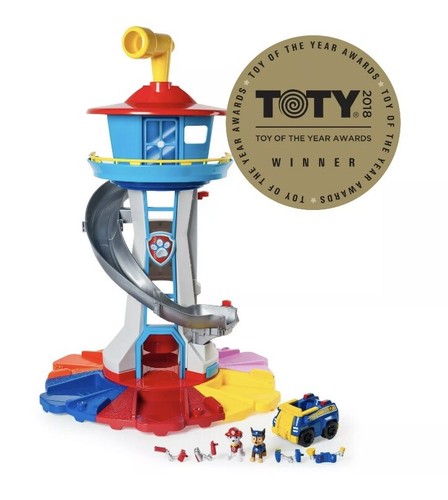 NEW Nickelodeon Paw Patrol My Size Lookout Tower Exclusive Vehicle Rotating Toy