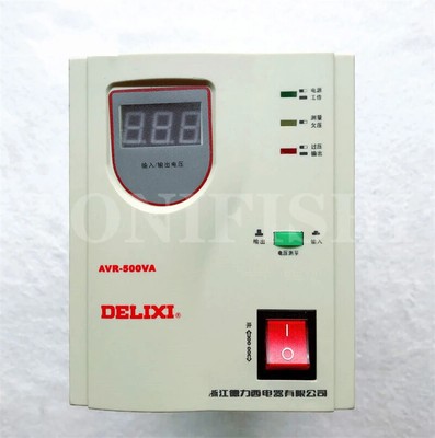 Voltage Stabilizer Automatic Household AC Regulator TV PC Refrigerator Voltage