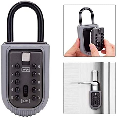 Key online padlock box