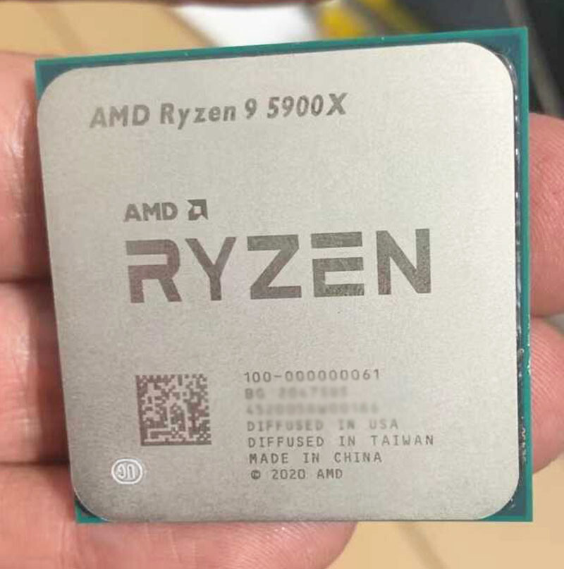 CPU AMD Ryzen 9 5900X 100-100000061WOF CPU AMD Ryzen 9 5900X - 12-Core 3.7 GHz Socket AM4 105W Desktop