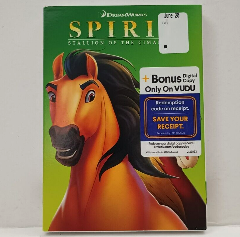 Spirit Stallion Of The Cimarron - 2018 DVD - New Sealed | eBay