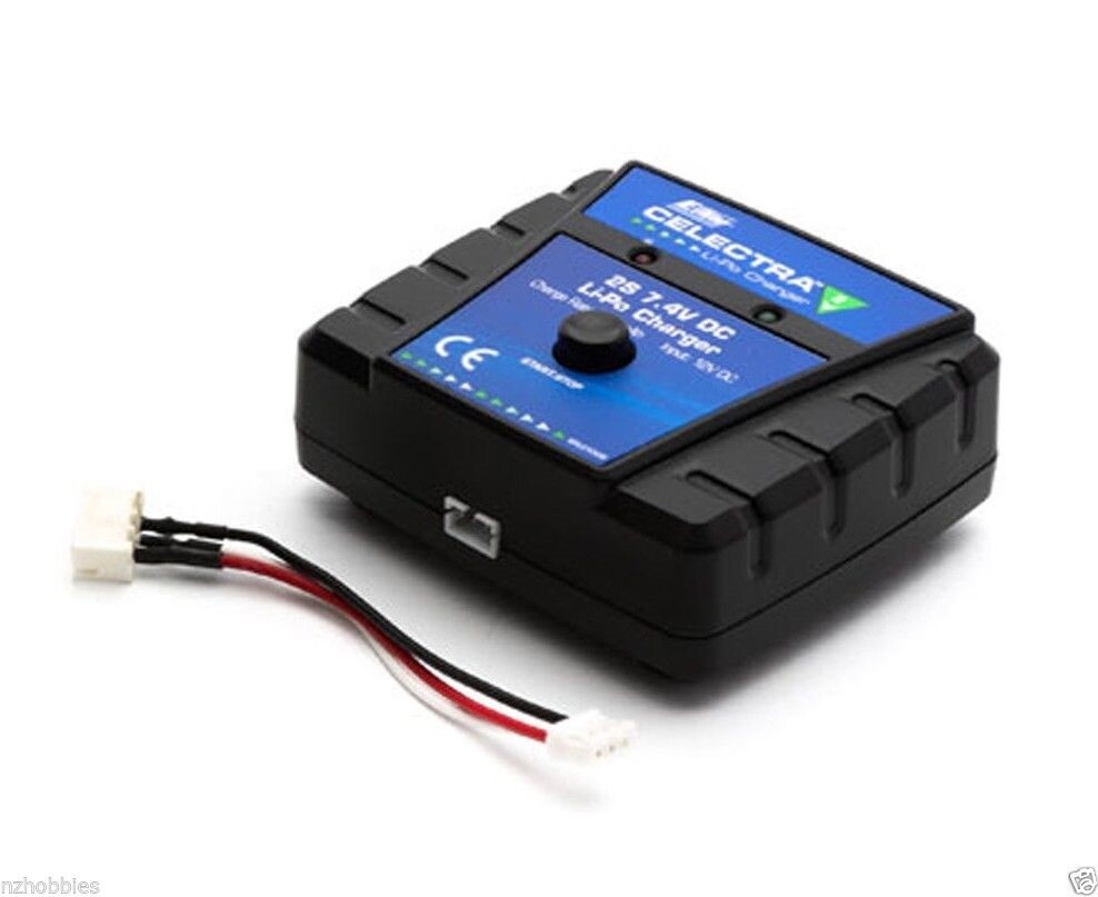 Latest E-Flite EFLUC1009 Celectra 2S 7.4V DC LiPo 700mah Charger