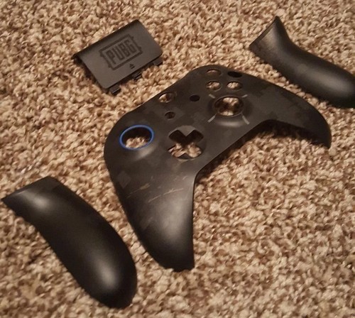 PUBG Xbox One S / X Controller Faceplate, Side Rails and Battery cover