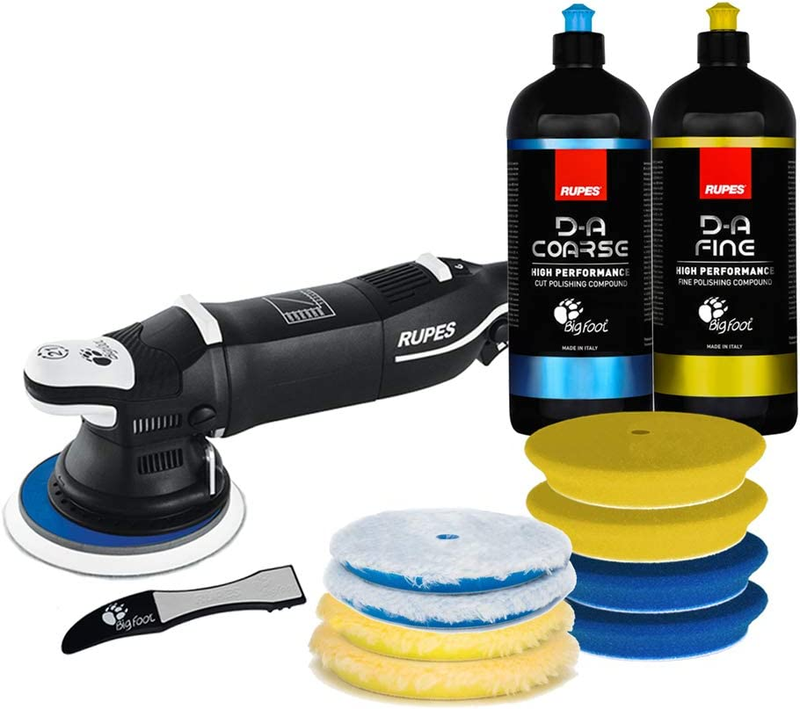 The Clean Garage  LHR21 Mark III Polisher Paint and Bodyshop Kit | Bigfoot PBE C