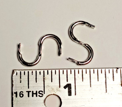 Double Clevis Size #6 for Spinner Bait Lure Making - Muskie Pike  50-100 Pack
