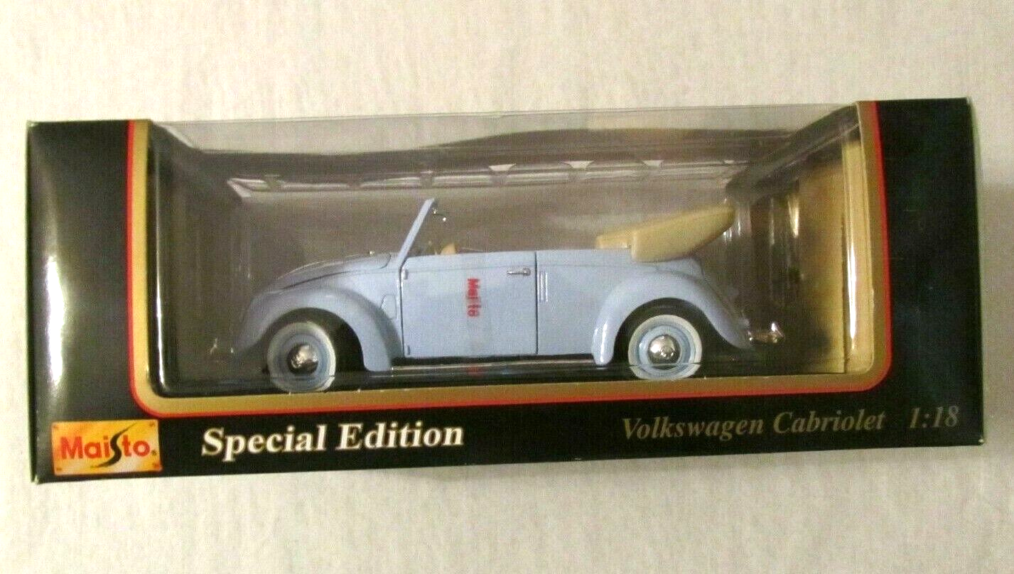 Maisto 1/18 VOLKSWAGEN 1951 レッド Maisto Special Edition Red 1951 Volkswagen Cabriolet 1:18