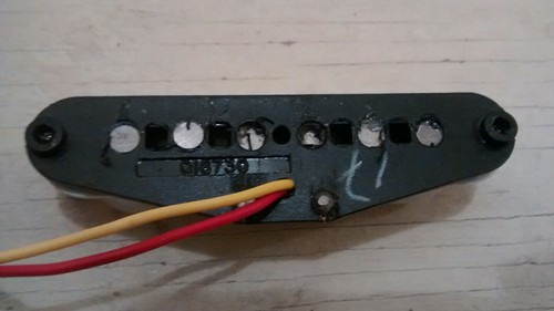 Fender Nashville Telecaster Tele Tex Mex Stratocaster Strat Middle Pickup 6.69k