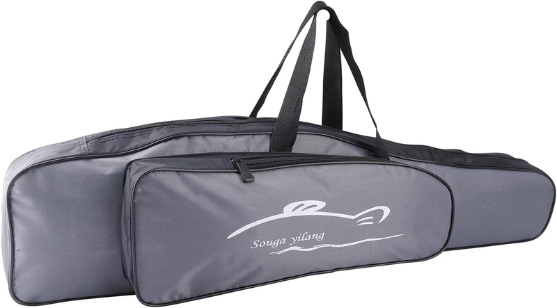 Durable Fishing Rod & Reel Organizer Bag Travel Carry Case B