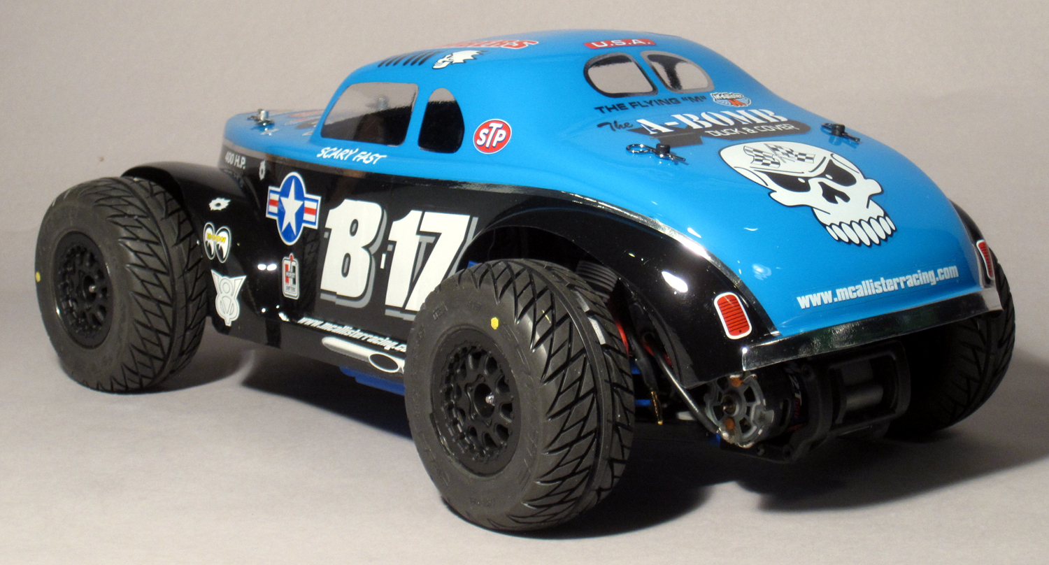 1/8 Clear RC car body- TRI-COUNTY MODIFIED Slash Short Course Truck #310