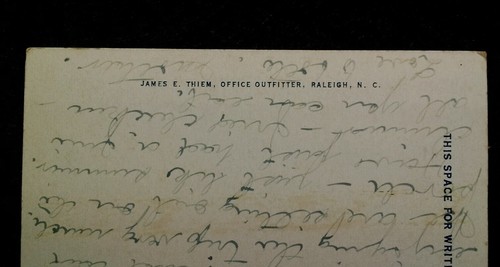 Raliegh NC Postcard 1933 State Capitol and Grounds