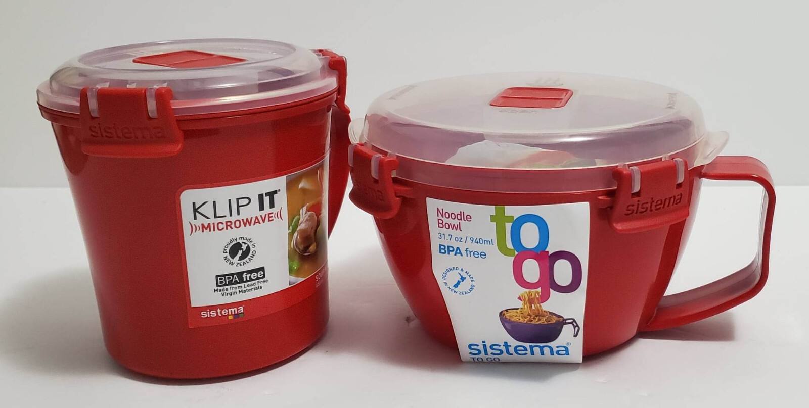 Sistema Microwave Noodle Bowl & Soup Mug