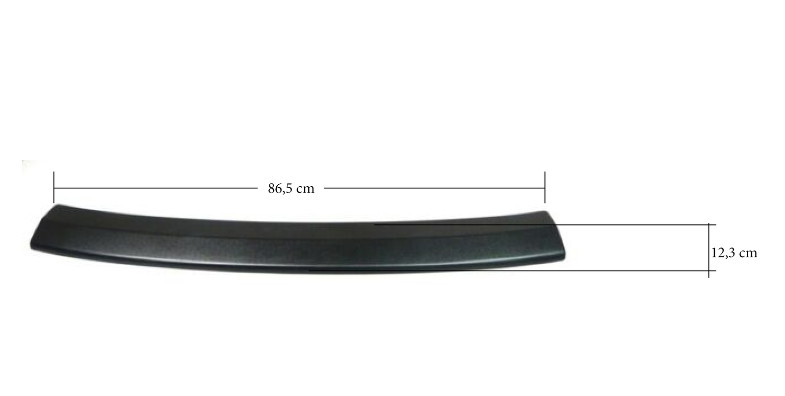 OmniPower Ladekantenschutz Carbon Für Skoda Octavia II Limousine (2009-2013) - Eleganter Schutz Für Deine Ladekante