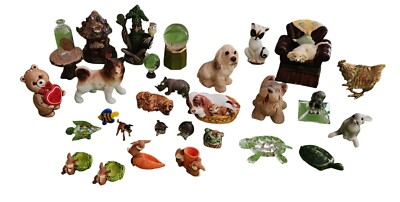 Random VINTAGE Assorted Figurine Bundle