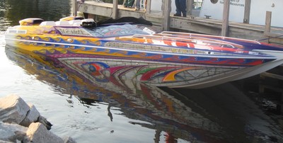 Awesome Cat Powerboat, 120+mph