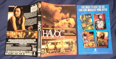 Havoc (Unrated) Cover Art - (NO CASE And NO DISC)