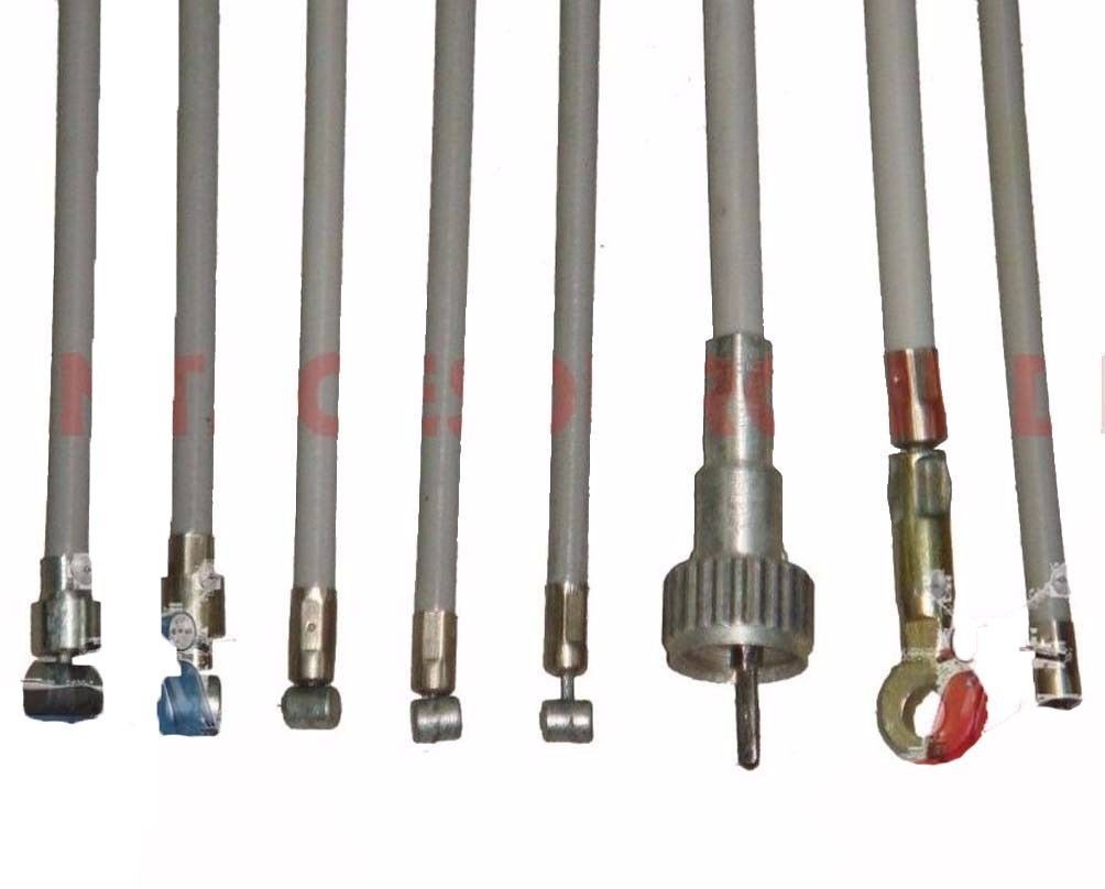 Vespa Complete Cable Kit Friction Free With Speedo Cable PX LML Star Stella 