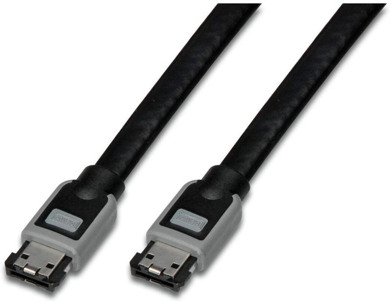 Digitus Esata 1m CÃ¢Ble Cordon Alimentation Externe Sata Connecteurs Male