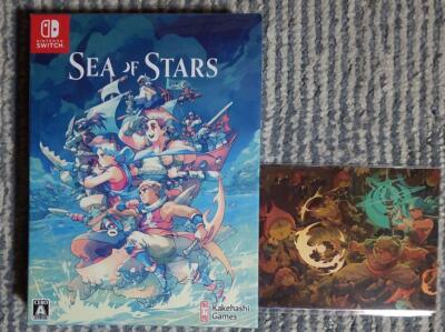 【新品・未開封】Switch Sea of Stars 店舗特典アートカード付き Sea of Stars』サントラやステッカーシートが同梱されたSwitch
