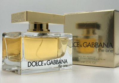 Dolce & Gabbana The One 2.5 oz Spray Eau De Parfum Women's EDP New & Sealed Box