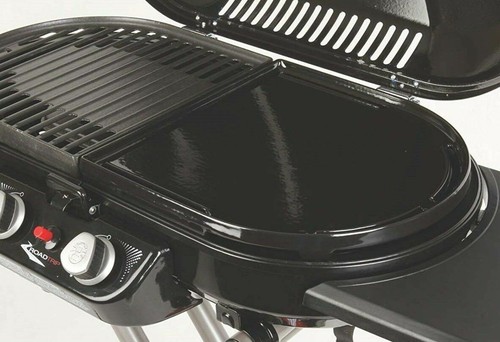 Coleman 2000019874 Cast Iron Durable Portable Roadtrip Swaptop Half Griddle NEW