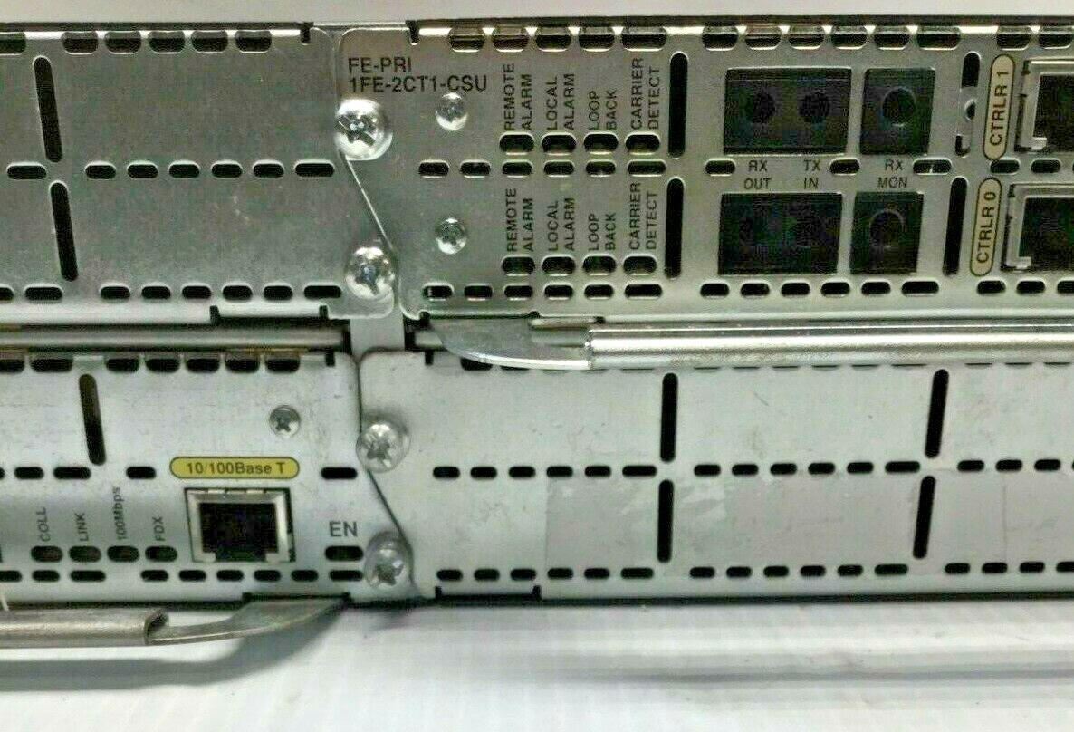 CISCO 800-05512-01 3640 SERIES 3600 SERIES ROUTER W 2X FE-PRI 1FE-2CT1-CSU CARD