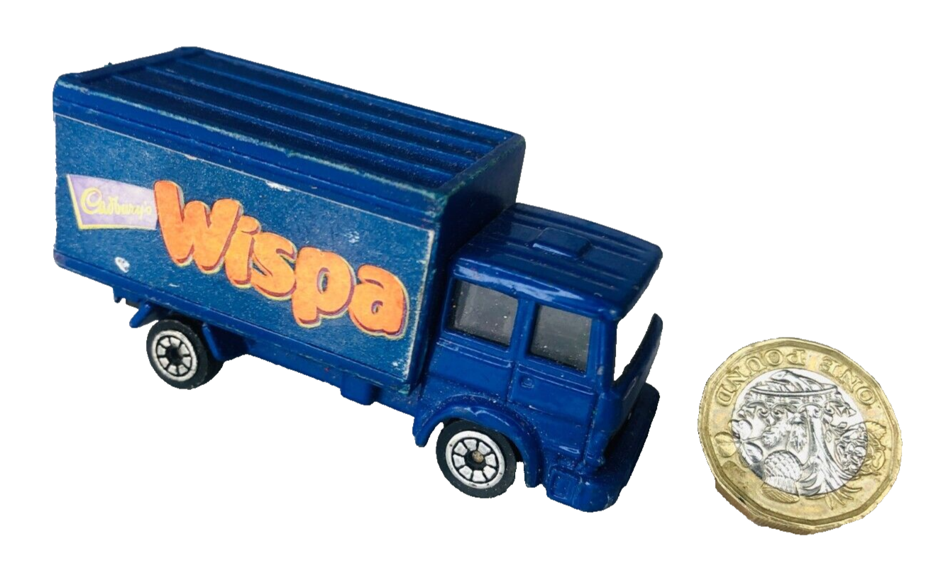 Toy Car Corgi Wispa Cadburys Truck has damage Vintage ncb