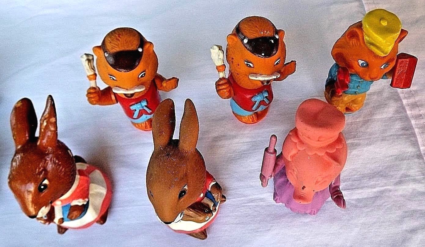 Estate Lot of 21 Mattel 1975 Hub Bubs Happy Hollow Sample Figures