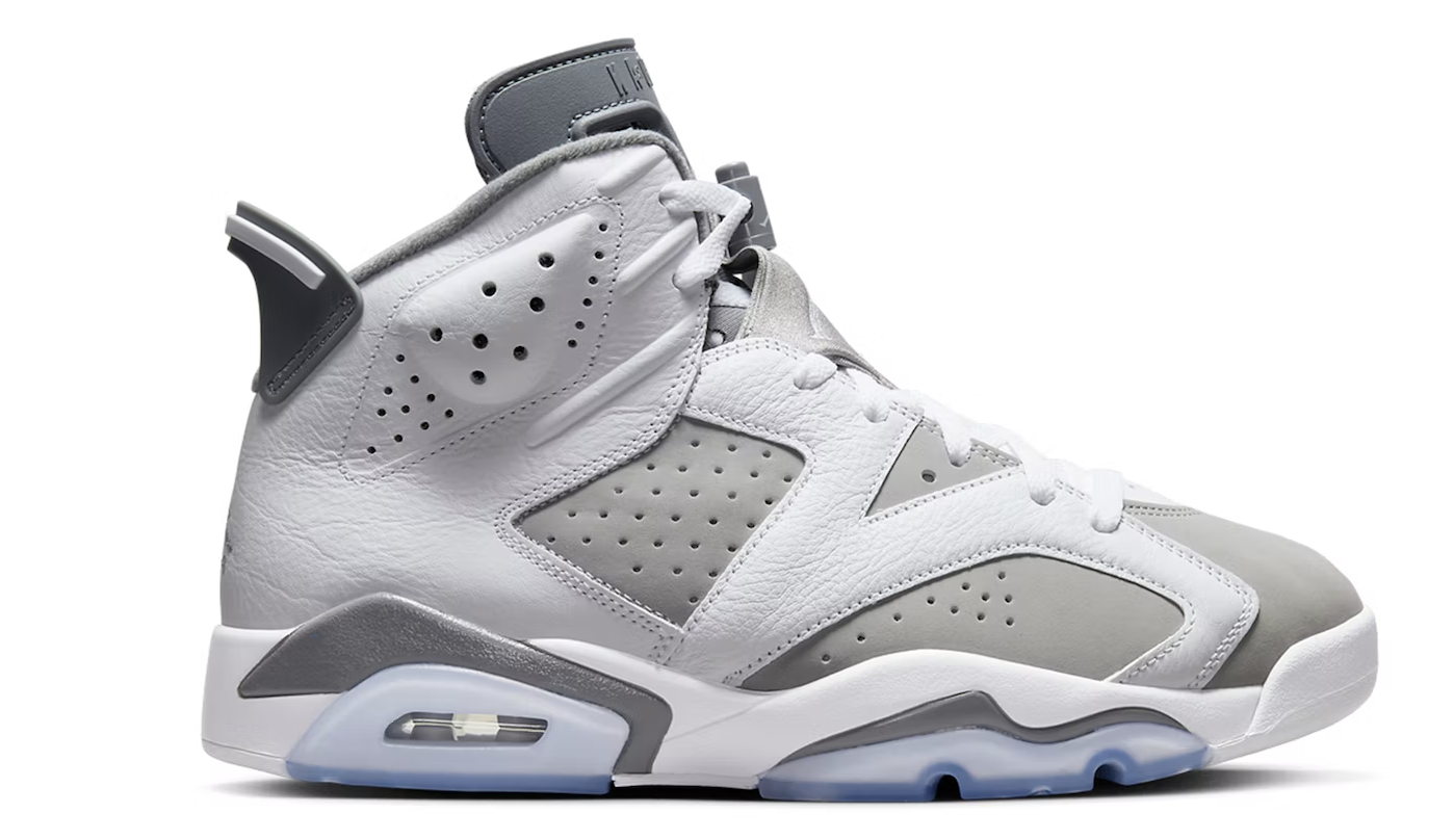 Pre-owned Nike Jordan 6 Retro Cool Grey Ct8529 100 Size 4 - 14 In Gray