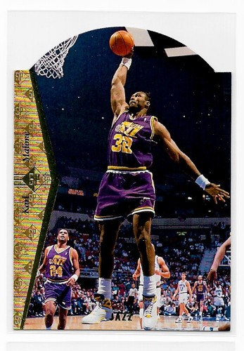 UPPER DECK Karl Malone コレクターウエア 1994-95 Upper Deck Basketball # 241 Karl Malone All Star