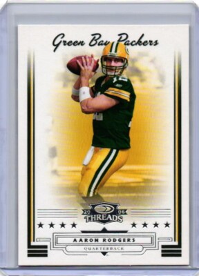 2006 Donruss Threads Aaron Rodgers  #10
