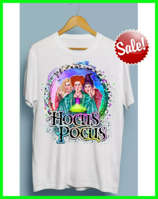 NEW LIMITED Halloween Hocus Pocus Witches T-shirt