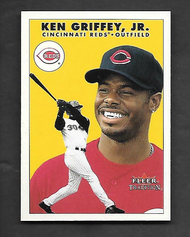 KEN GRIFFEY JR 2000 FLEER TRADITION UPDATE #U23 CINCINNATI